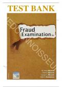 Test Bank for Fraud Examination 6th Edition by W. Steve Albrecht, Chad O. Albrecht, Conan C. Albrecht, Mark F. Zimbelman