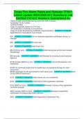 Texas Fire Alarm Rules and Statutes TFM11 Latest Update 2024-2025 815 Questions and Verified Correct Answers Guaranteed A&plus;