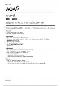 A-level HISTORY Component 1A 