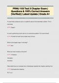 PRNU 103 Test 3 Chapter Exam &vert;  Questions & 100&percnt; Correct Answers  &lpar;Verified&rpar; &vert; Latest Update &vert; Grade A&plus; 