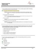 ATI Med Surg Respiratory Detailed Answer Key Top Score 