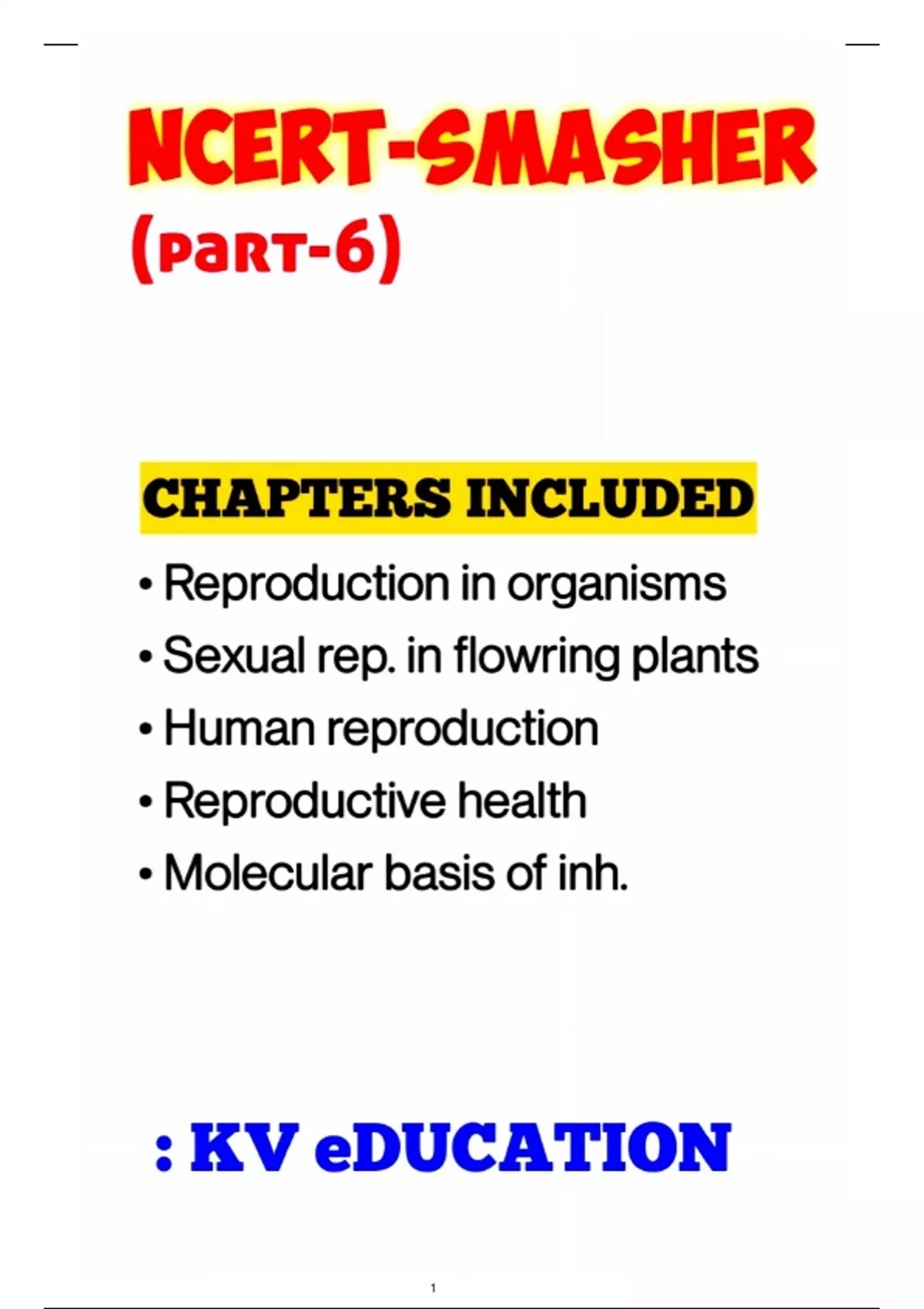 NCERT biology notes - NEET - Stuvia US