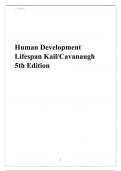 Human Development Lifespan Kail/Cavanaugh 5th Edition