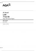A-level LAW 7162/3B