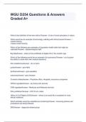 WGU D254 Questions & Answers Graded A&plus;