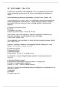 IST 305 EXAM 1 Q&A 2024