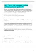 SEC Forms with complete verified solutions already graded A&plus;&period;