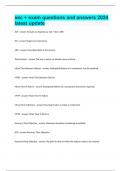 sec &plus; exam questions and answers 2024 latest update