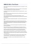 NIMS-IS 200&period;c Final Exam All Verified Questions with Complete Solution