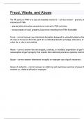 Fraud&comma; Waste&comma; and Abuse &vert; Questions and answers latest update