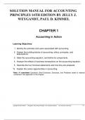 Solution Manual For Accounting Principles 14th Edition by Jerry J. Weygandt, Paul D. Kimmel