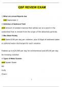 QSP Review Actual Exam Questions with 100&percnt; Correct Answers &vert; Updated &vert; Download to score A&plus;