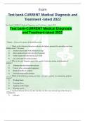 Test bank-CURRENT Medical Diagnosis andTreatment-latest2022