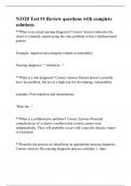 N3320 Test &num;1 Review questions with complete solutions