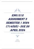 ENG1512 Assignment 3 Semester 1 2024 (714828) - DUE 26 April 2024
