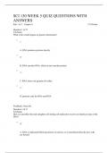SCI 130 WEEK 5 QUIZ QUESTIONS WITH ANSWERS