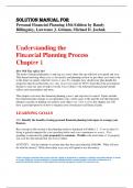 Solution Manual for Personal Financial Planning 15th Edition by Randy Billingsley&comma; Lawrence J&period; Gitman&comma; Michael D&period; Joehnk