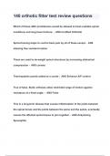 140 orthotic fitter test review Questions & Answers 2024 &lpar; A&plus; GRADED 100&percnt; VERIFIED&rpar;