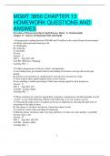 MGMT 3850 CHAPTER 13  HOMEWORK QUESTIONS AND  ANSWES Essentials of Entreprene