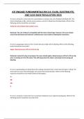 ATI ENGAGE FUNDAMENTALS RN 2&period;0&colon; FLUID&comma; ELECTROLYTE&comma;  AND ACID-BASE REGULATION 2024