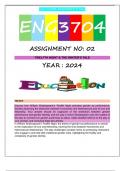 ENG3704 S1 ASSIGNMENT 2 2024 &lpar;FULL ANSWERS&rpar;
