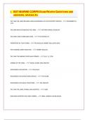 &vert; LATEST EXAM UPDATES&vert; BST MARINE CORPS EXAM REVIEW QUESTIONS AND  ANSWERS&comma; GRADED A&plus;