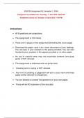 ECS3702 Assignment 02 detailed Written answers, Semester 1, 2024