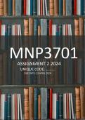 MNP3701 Assignment 3 Semester 1 2024