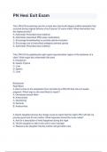 PN Hesi Exit Exam 2024&sol;2025 Questions With Verified Solutions&period;
