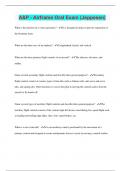 A&P - Airframe Oral Exam &lpar;Jeppesen&rpar;