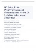 DC Boiler Exam  Prep//Formulas and  constants used for the DC  3rd class boiler exam 2023//202