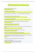 BNSF Roadway Worker Protection Exam - Questions and Answers