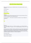 GKA CPC Exam Study Guide - Questions&comma; Answers and Rationales