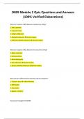 D099 Module 2 Quiz Questions and Answers &lpar;100&percnt; Verified Elaborations&rpar;