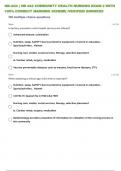 NR 442 COMMUNITY HEALTH NURSING TEST 21 QUESTIONS WITH 100% CORRECT ANSWERS