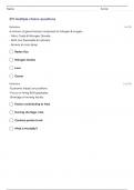 NR 442 COMMUNITY HEALTH NURSING TEST  20   QUESTIONS WITH 100% CORRECT ANSWERS