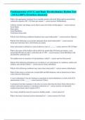 Fundamentals of ECG and Basic Dysrhythmias&colon; Rythm Test &ndash; ECG &lpar;100&percnt; Errorless Answers&rpar;
