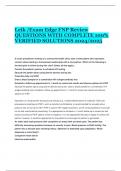 Leik &sol;Exam Edge FNP Review QUESTIONS WITH COMPLETE 100&percnt; VERIFIED SOLUTIONS 2024&sol;2025