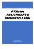 OVM2601 Assignment 2 Semester 1 2024