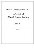 BIOD171 ESSENTIALS IN MICROBIOLOGY LAB MODULE 4 MICROBIAL CULTIVATION FINAL