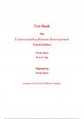 Test Bank for Understanding Human Development 4th Edition By Wendy Dunn, Grace Craig (All Chapters, 100% Original Verified, A+ Grade)