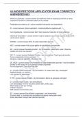 ILLINOIS PESTICIDE APPLICATOR EXAM CORRECTLY ANSWERED &num;23&period;