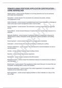 PENNSYLVANIA PESTICIDE APPLICATOR CERTIFICATION &ndash; CORE VERIFIED &num;24