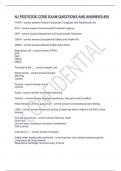 NJ PESTICIDE CORE EXAM QUESTIONS AND ANSWERS &num;26