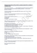 PRIVATE PESTICIDE APPLICATOR LICENSE EXAM WITH CORRECT ANSWERS &num;28&period;