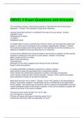OMVIC 4 Exam Questions and Answers 2024- Graded A