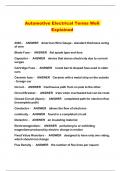 Automotive Electrical Terms Well Explained