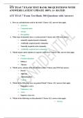 ATI TEAS 7 EXAM TEST BANK 300 QUESTIONS WITH ANSWERS LATEST UPDATE 100% A+ RATED