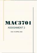 MAC3701 ASSIGNMENT 2 2024