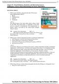 Test Bank For Basic Pharmacology for Nurses 17th Edition by Michelle Willihnganz, Bruce D. Clayton Chapter 1-48